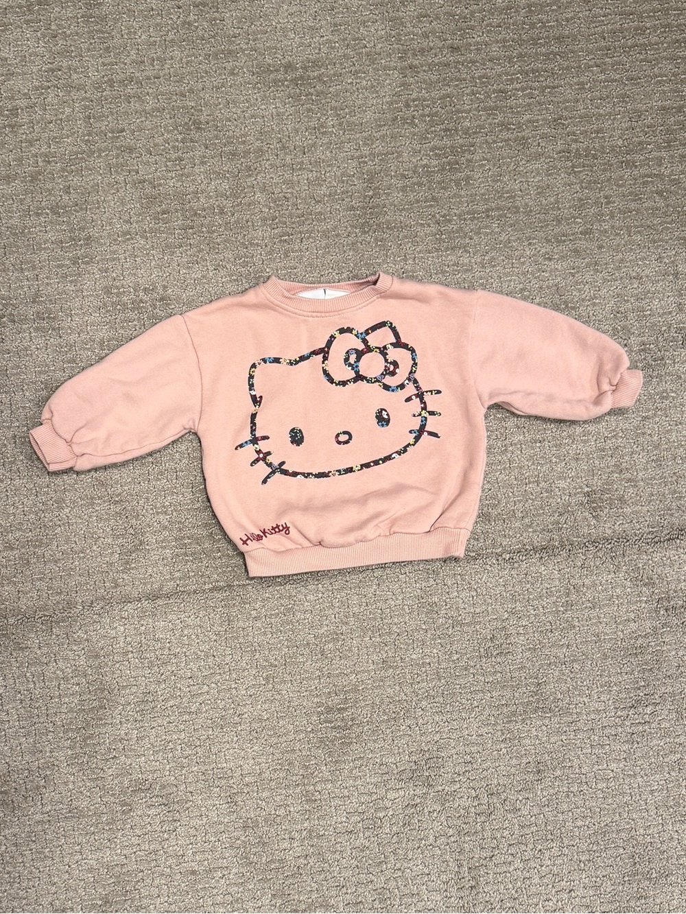 Zara Hello Kitty Pink Girls' Sweatshirt 18 months